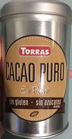 Cacao puro en polvo