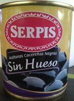 Aceitunas cacereñas negras sin hueso