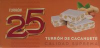 Turrón de cacahuete