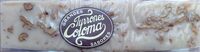 Turron nata con nueces Coloma