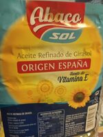 Abacosol, aceite refinado de girasol