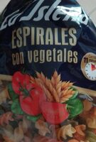 Espirales con vegetales