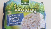 Tortitas de arroz integral Vitalday