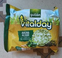 Tortita de arroz, avena y algas