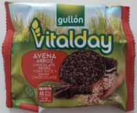 Vitalday Avena Arroz Chocolate Negro
