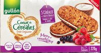 Coeur de cereales fruits rouge et yaourt
