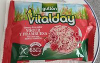 Vitalday Avena y Arroz sabor YOGUR Y FRAMBUESA