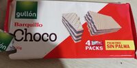 Barquillos de choco