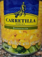 Maiz dulce en grano al vacío