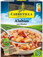 Alubias con chorizo