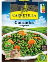 Guisantes con jamón