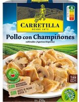 Pollo con champiñones