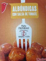 Albóndigas con salsa de tomate