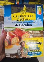 Pimientos del Piquillo rellenos de bacalao