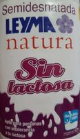Leche sin lactosa semidesnatada