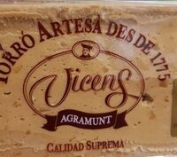 Vicens Torró Artesa blando almendras desde 1775
