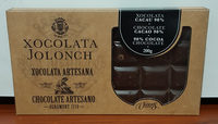 Xocolata Jolonch, Cacau 90 %