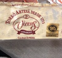 Vicens Torro artesa duro almendras desde 1775