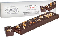 Turrón de pan, aceite y chocolate