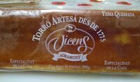 Vicens, Toasted Egg Yolk Nougat