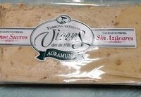 Turrón blando de almendra sin azúcares añadidos