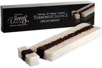 Turrón excellence coco con chocolate