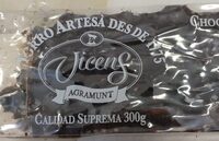 Torró artesà de xocolata bitter a la sal