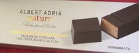 Turrón de trufa blanca
