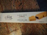 Turron de miel y limon