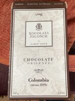 Colombia cacao 80%