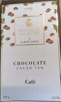 Chocolate negro café
