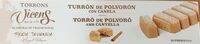 Turrón de Polvorón con Canela