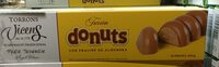 Turrón Donuts con praliné de almendra