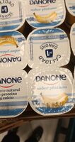 Yogurt plátano Danone por cuatro
