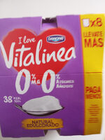 Danone Vitalinea Natural Edulcorado