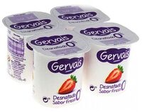 Yogur desnatado 0% fresa