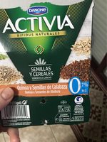 Semillas bífidus desnatado m.g. con quinoa y calabaza