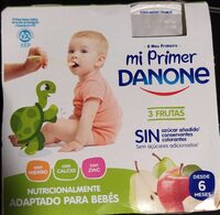 Mi primer Danone 3 frutas