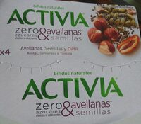 Activia avellanas, semillas y dátil
