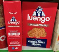 Lentejas peladas