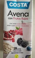 Avena con frutos rojos