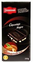 Chocolate negro con almendras