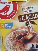 Preparado soluble al cacao