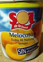 Melocotón extra al natural