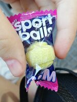 Fini Tennisball Gum Kaugummi Tennisball, Einzeln Verpackt.