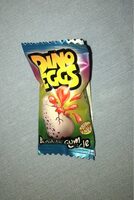 Dino eggs bubble gum