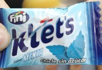Chicle menta klet's