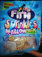 Sprinkles mallow snack