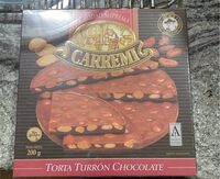 Torta turron chocolate
