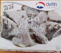 Cocochas de merluza crudas ultracongeladas